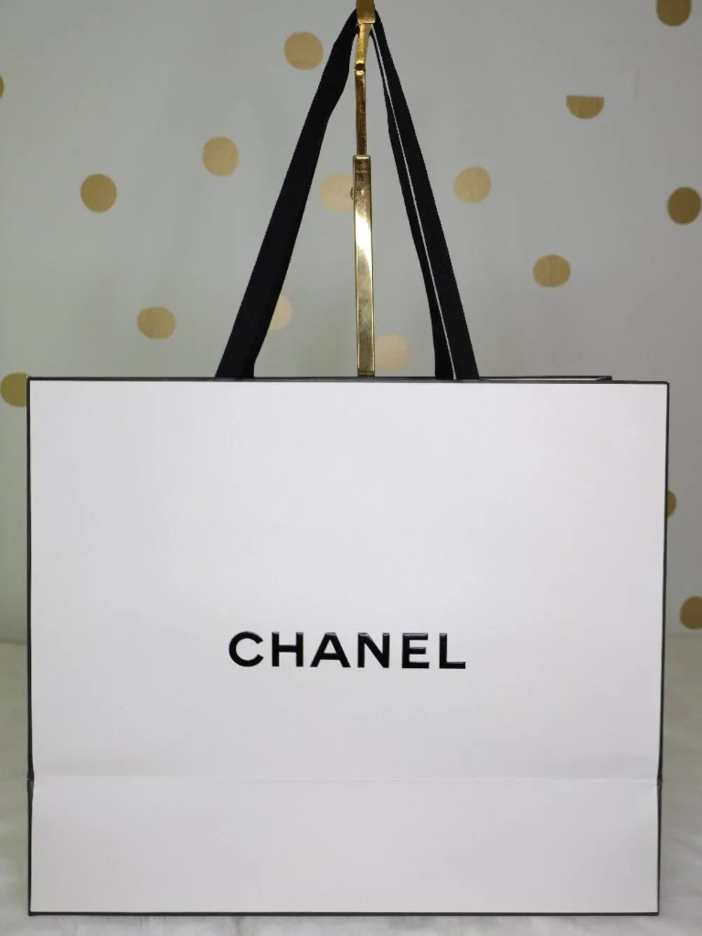CHANEL Shopping Gift Bag L11.5